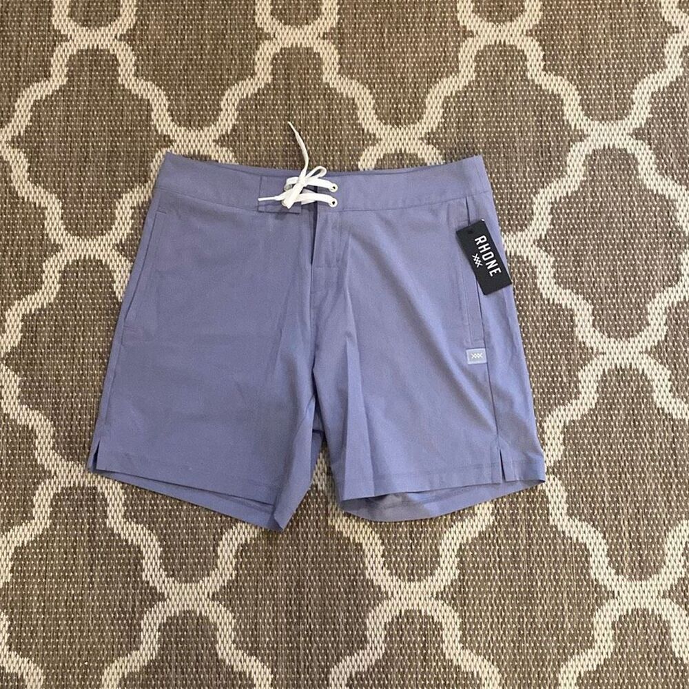 Rhone 7” point break  board shorts, mens size 32